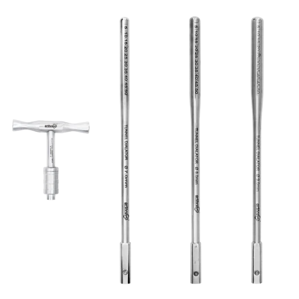 Tunnel Dialators and T-handle for Tunnel Dialators