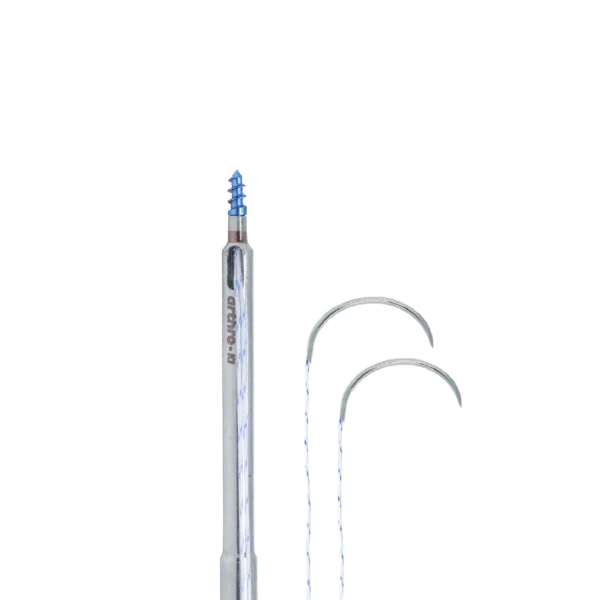 Anchor Loaded with 1 PC Fiber Wire with Needle