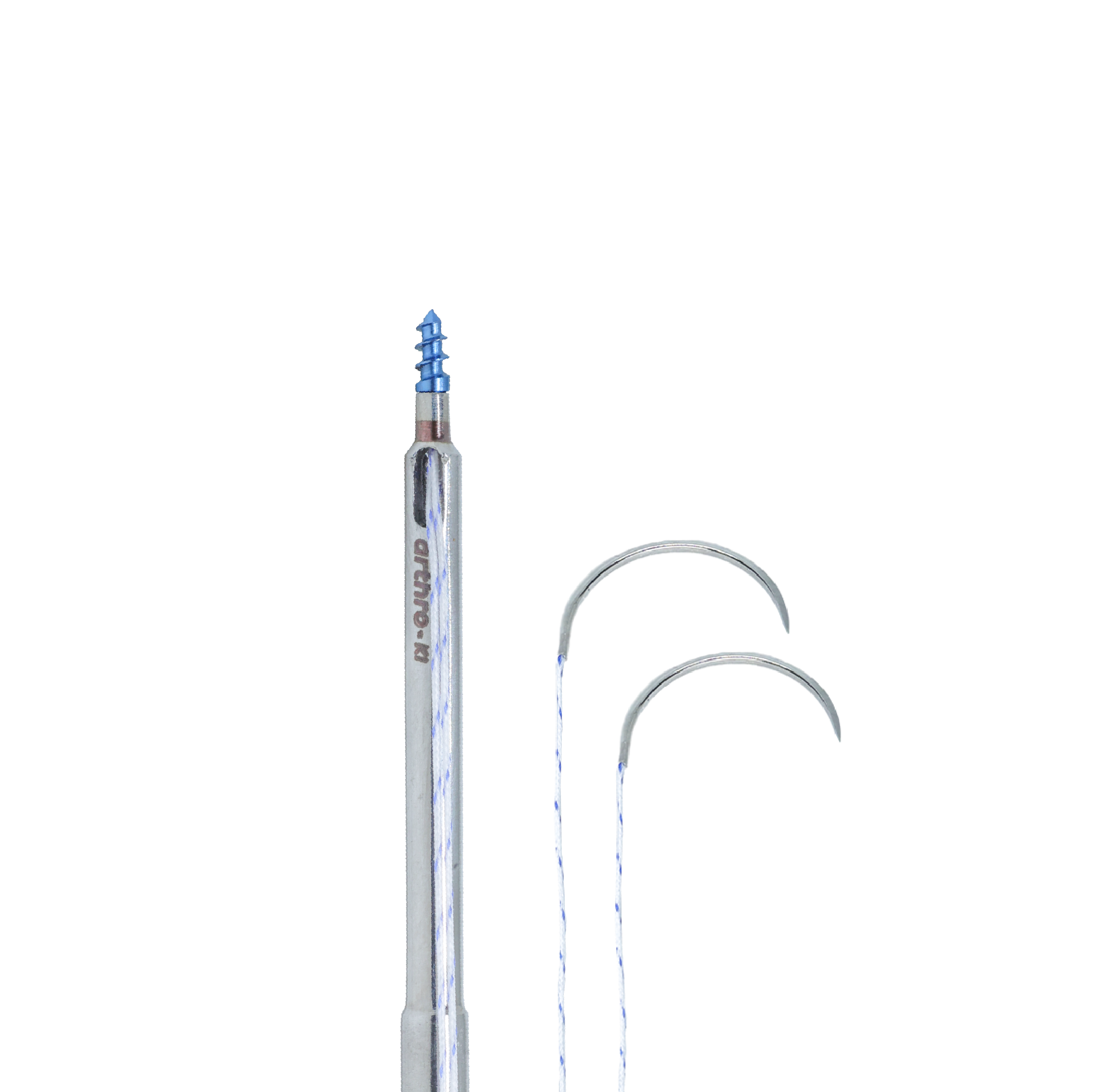 Anchor Loaded with One Piece Fiber Wire with Needle | Rk Ortho